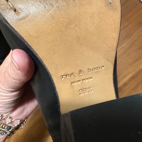 Rag & Bone leather booties - size 38 1/2 - Picture 3 of 10